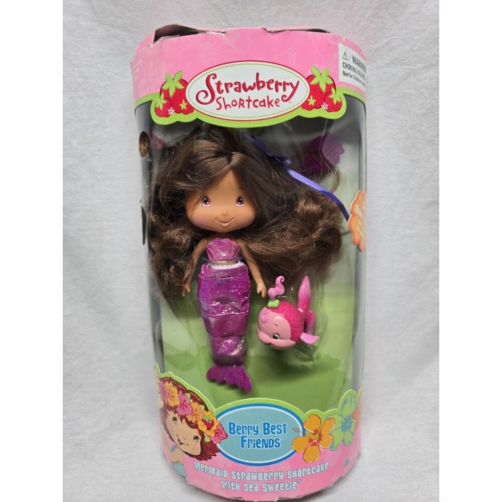 Strawberry Shortcake Mermaid Coco Calypso Factory Error- See DESCRIPTION  2004